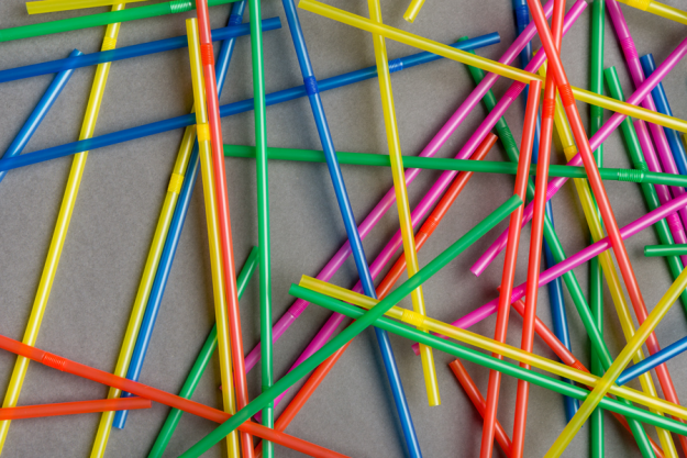 Cannuccia di plastica